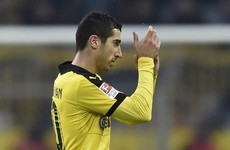 Dortmund confirm Mkhitaryan move to Man United after they received 'tremendous fee'