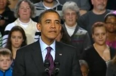 Watch: Obama speech interrupted by Occupy group