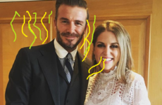Amy Huberman met Beckham at Wimbledon and he "smells like success"  ... It's The Dredge