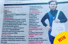 This man's gloriously hipster street style interview is going viral