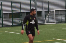 The worry and wait is over: Charles Piutau had his Ulster gear on for training today
