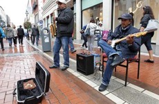 Buskers in Dublin have been banned from using backing tracks