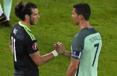 Ronaldo and Bale showed each other the respect they deserve after the final whistle tonight