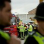 Five men die after wall collapses at recycling site in England