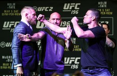 Watch: Nate Diaz and Conor McGregor's UFC 202 press conference