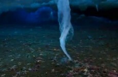 WATCH: The "ice finger of death" at work