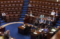 The Dáil was left waiting for 39 minutes today after too few TDs turned up