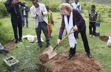 Mary Robinson has been digging holes in Ethiopia - and has an important message for Europe
