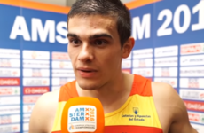 'You don't know about the disqualification?' - Spanish athlete finds out he's won gold on TV