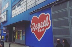 This Repeal mural by Maser has just gone up in Temple Bar
