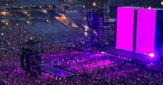 Beyoncé turned Croke Park into a sea of purple last night