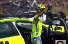 Two-time champion Alberto Contador sensationally quits the Tour mid-stage
