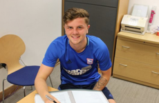 Irish teenager signs new contract with Ipswich after making Championship debut last year
