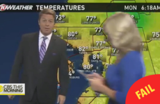 A news anchor interrupted a live weather forecast so she could catch a Pokémon