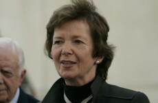 Mary Robinson addresses the Seanad on its role in her career