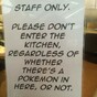 This Dublin restaurant has had it with Pokémon Go players wandering into the kitchen