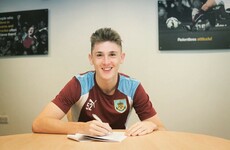 Young Irish defender Jimmy Dunne swaps Man United for Burnley