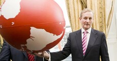 Caption competition: Whole world in his hands?