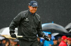 Mickelson still the man to catch at The Open after his second round but Stenson closing in