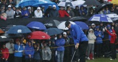 We'll Leave It There So: The skies open in Troon and all today's sport
