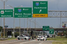 Three police officers shot dead and three others injured by gunmen in Louisiana