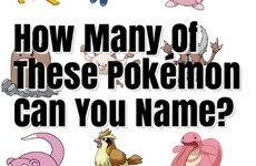 How Many Of These Pokemon Can You Name?