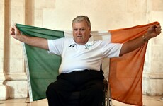 John Twomey: Ireland's flag bearer will be competing at his 11th (!) Paralympic Games