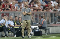 Pep Guardiola's first match as Man City manager ends in defeat