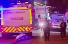 Police seek motivation after man drives burning car into police station in Sydney