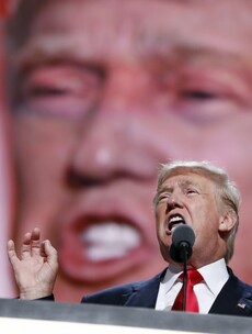 Trump emphasises "law and order" as he formally becomes Republican candidate