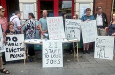 "We're not going anywhere" - Demonstration held in support of homeless families on O'Connell Street