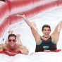 There's a massive 260-foot-long water slide in Dublin city centre