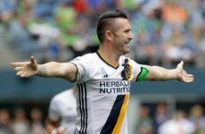 Robbie Keane ghosts into the box to score after some pretty non-existent defending