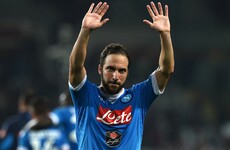 Gonzalo Higuain closes in on €94million Juventus move