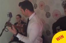 A band in Cork helped this guy out with his very romantic proposal