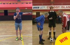Jason Byrne recreated his famous referee scenes from Father Ted