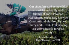 'The greatest horseman I've ever known' - Tributes pour in after the passing of JT McNamara
