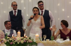 A bride from Mayo rapped her wedding speech to Ice Ice Baby, and it's really something