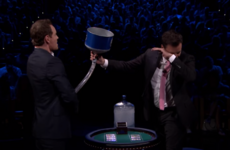 Michael Fassbender got icy water poured down his jocks on telly last night... It's The Dredge