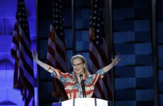 Meryl Streep's passionate speech in support of Hillary Clinton stole the show last night