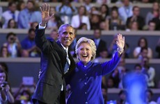 "The Democratic Party is in good hands" - Obama gives rousing endorsement of Clinton