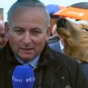 This messer was caught horsing around behind an RTÉ report from the Galway Races