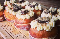 A café in Dublin has created the Romantica donut and it looks delicious