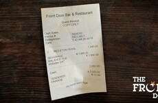 Spare a thought for the Galway Races punter who woke up to his bar receipt this morning...