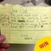This little girl wrote her dad a sound letter about a potentially bad smell in her room