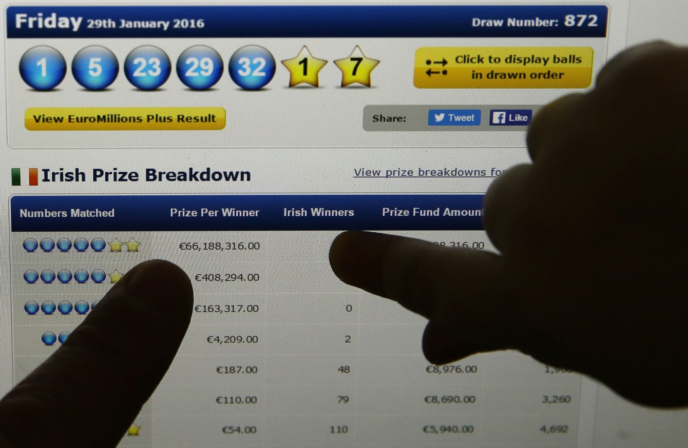 Last night's €72 million Euromillions jackpot was won - in the UK