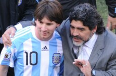 'Lionel Messi lacking Diego Maradona's personality'