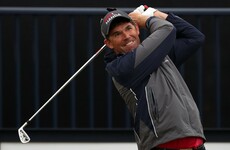Pádraig Harrington is the clubhouse leader at the US PGA after a superb weekend