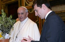 Messi is better than Pele and Maradona, says Pope Francis