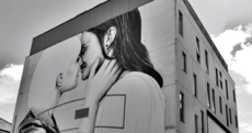 The artist behind Dublin's marriage equality mural is back with a powerful piece for Belfast Pride
